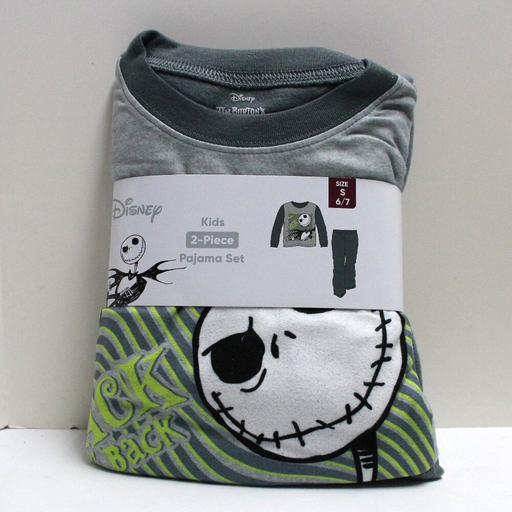 Boys Disney 2 Piece Tim Burton's The Nightmare Before Christmas Pajama Set